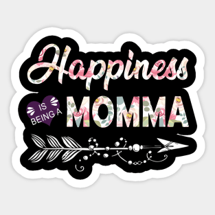 Happiness Is Being A Momma Sticker